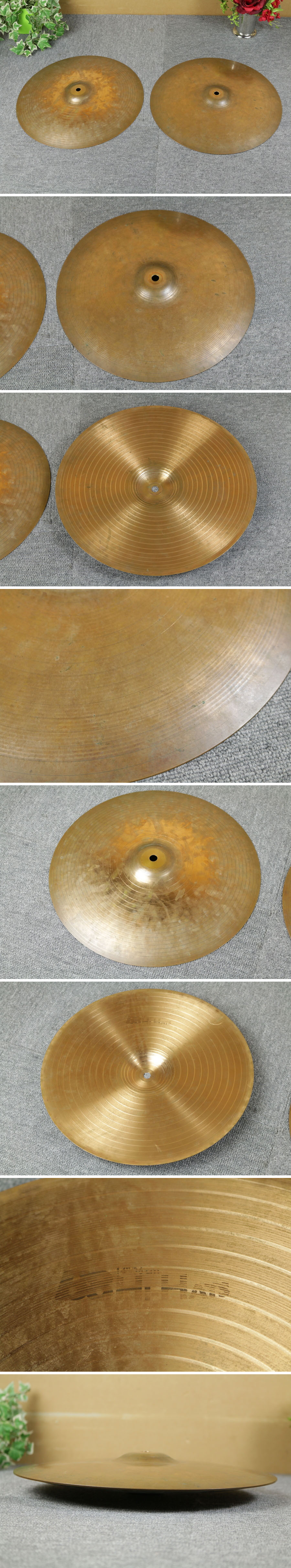 標準保証セイビアン ハイハットシンバル 14／36 HIHATS SABIAN 重さ1.0kgと1.2kg 器 ハイハットシンバル