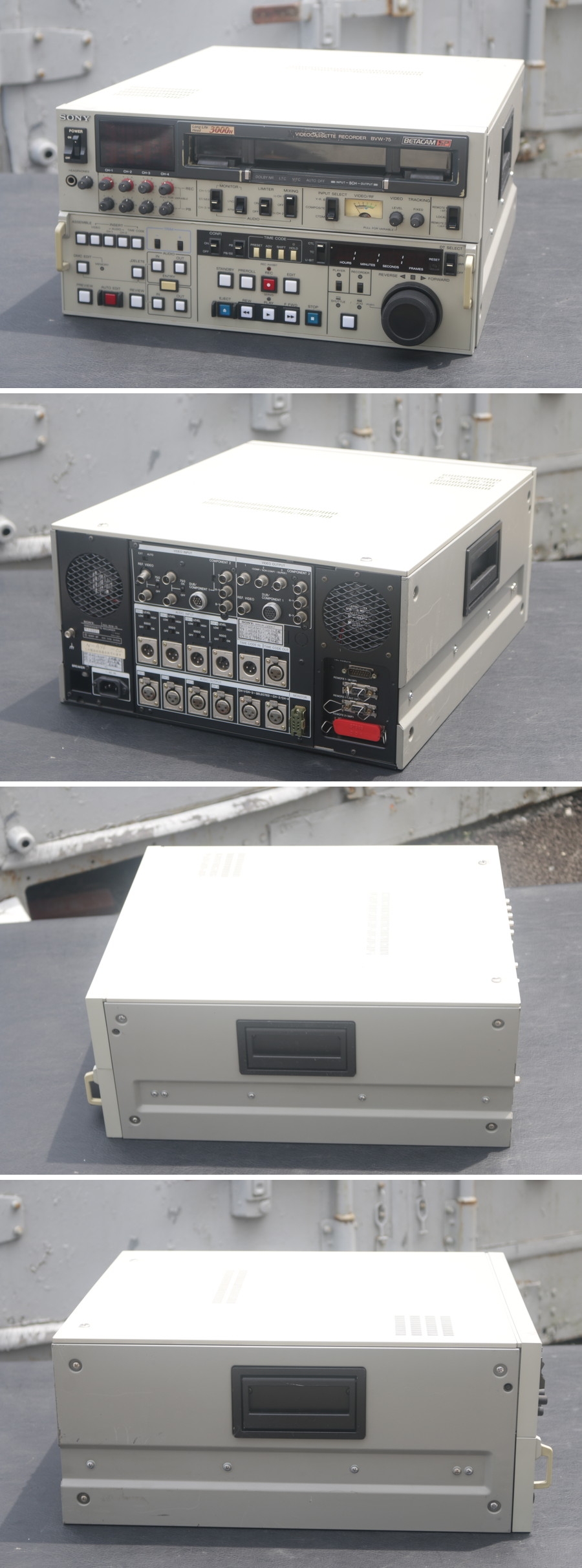 新品超激得（BVW-75）BETACAM ビデオレコーダー　未チェック現状品　管：ざ5155 プロ用、業務用