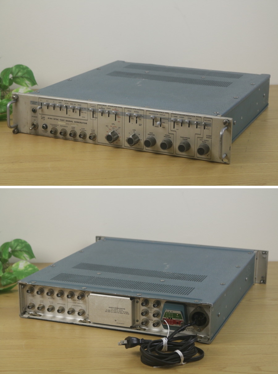 最新作人気SALE現状!!（R144）NTSC TEST SIGNAL GENERATOR　USA製　管：Z4725 その他