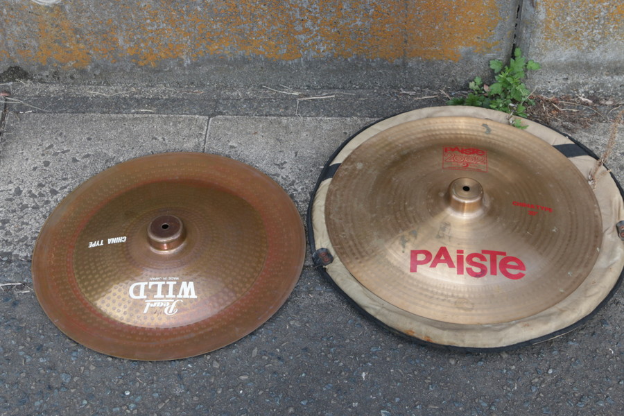 シンバル２点セット（パール Wild China type 51cm）（Paiste 2002