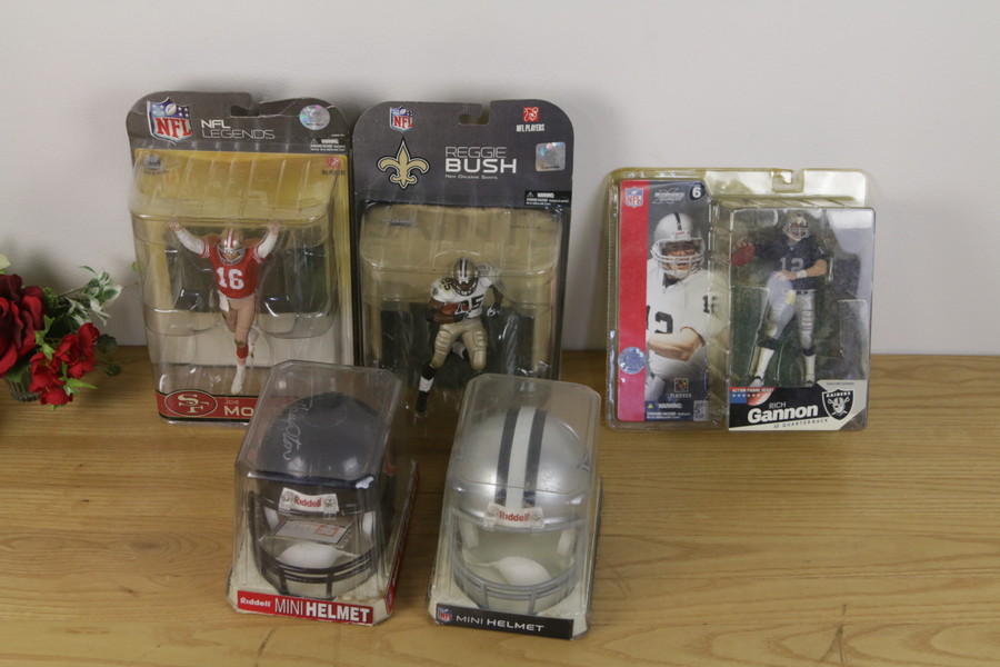 アメフト フィギュアまとめて（ジョーモンタナ） 管Z5621